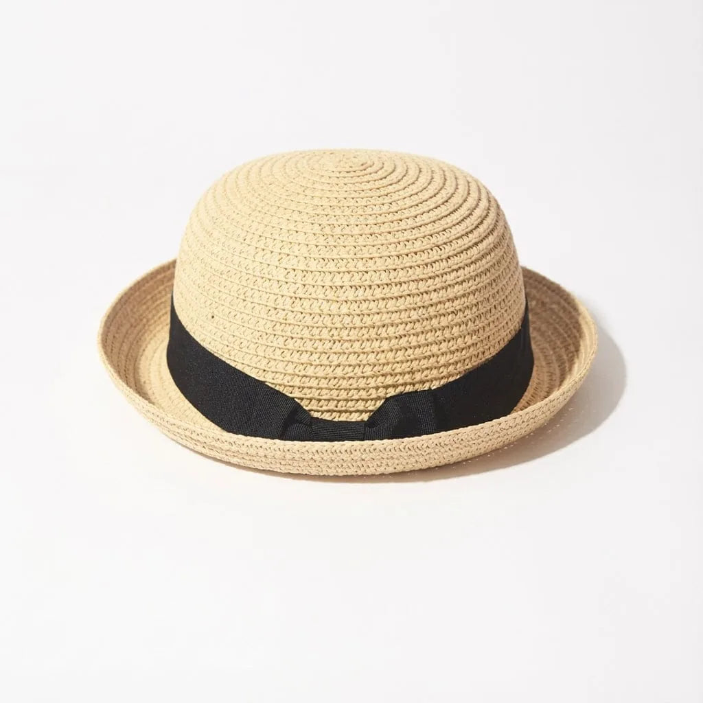 Chapeau de paille Panama — coloris beige
