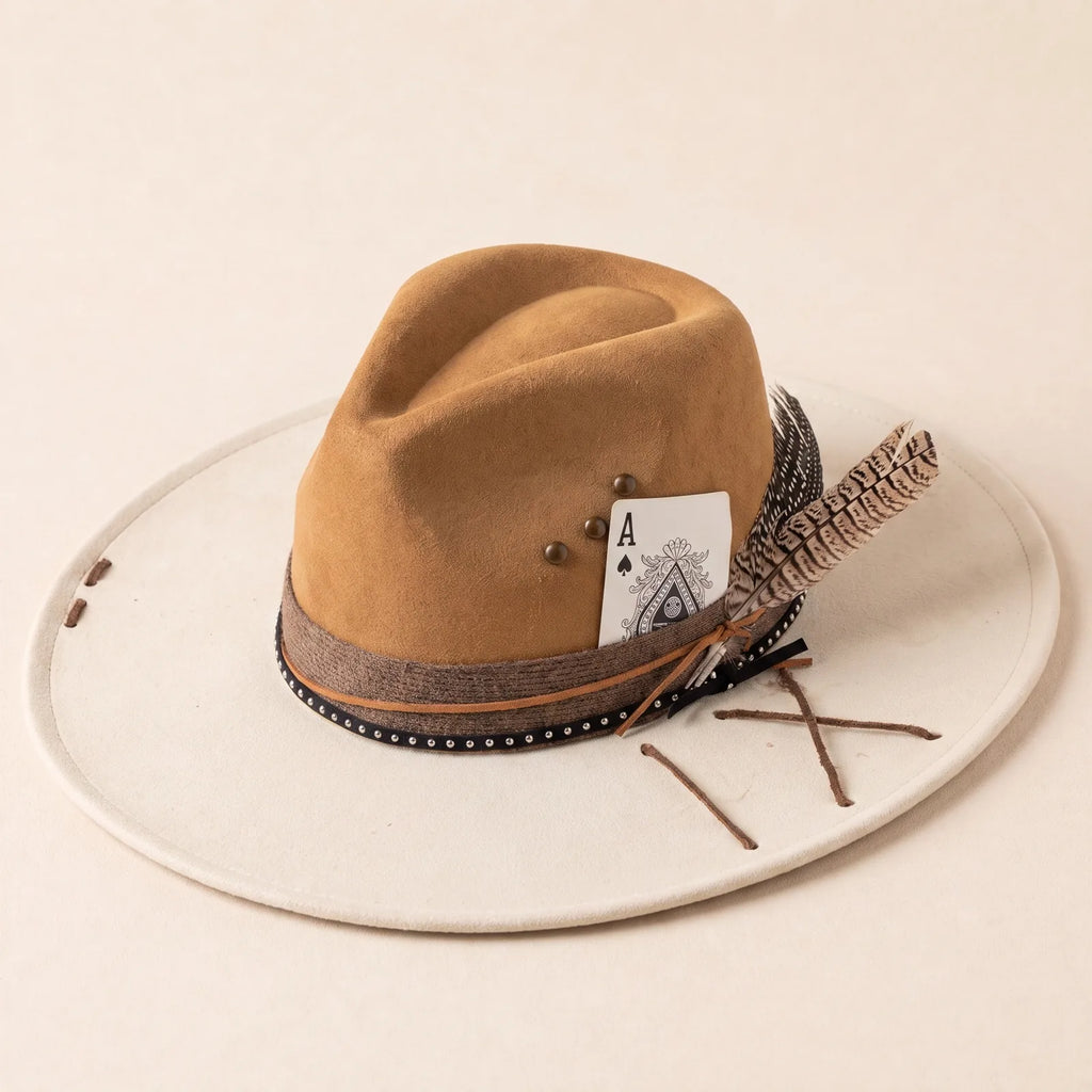 Chapeau Fedora Bord Plat Large — Chapeau France