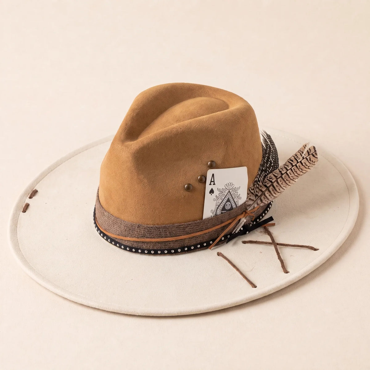 Chapeau Fedora Bord Plat Large — Chapeau France