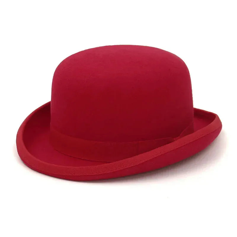 Chapeau Fedora Feutre — coloris rouge
