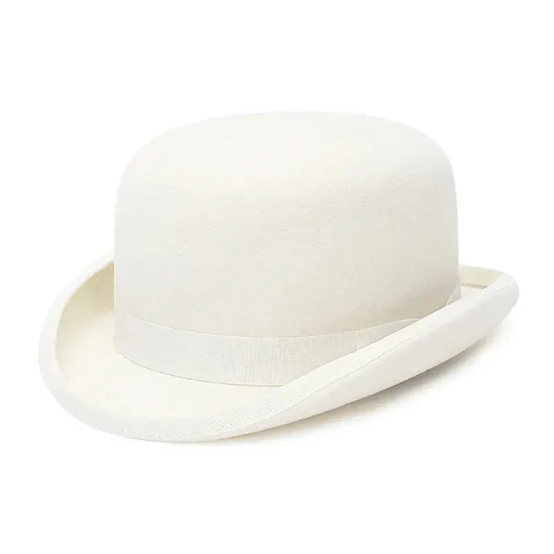 Chapeau Fedora Feutre — coloris blanc