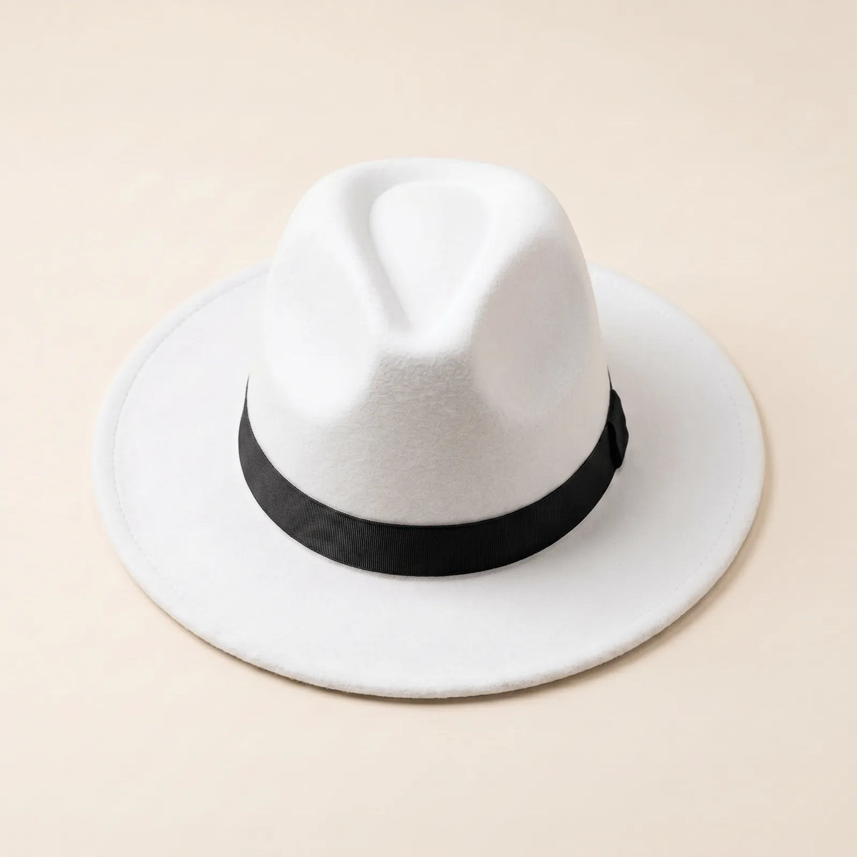 Chapeau Fedora Homme — coloris noir