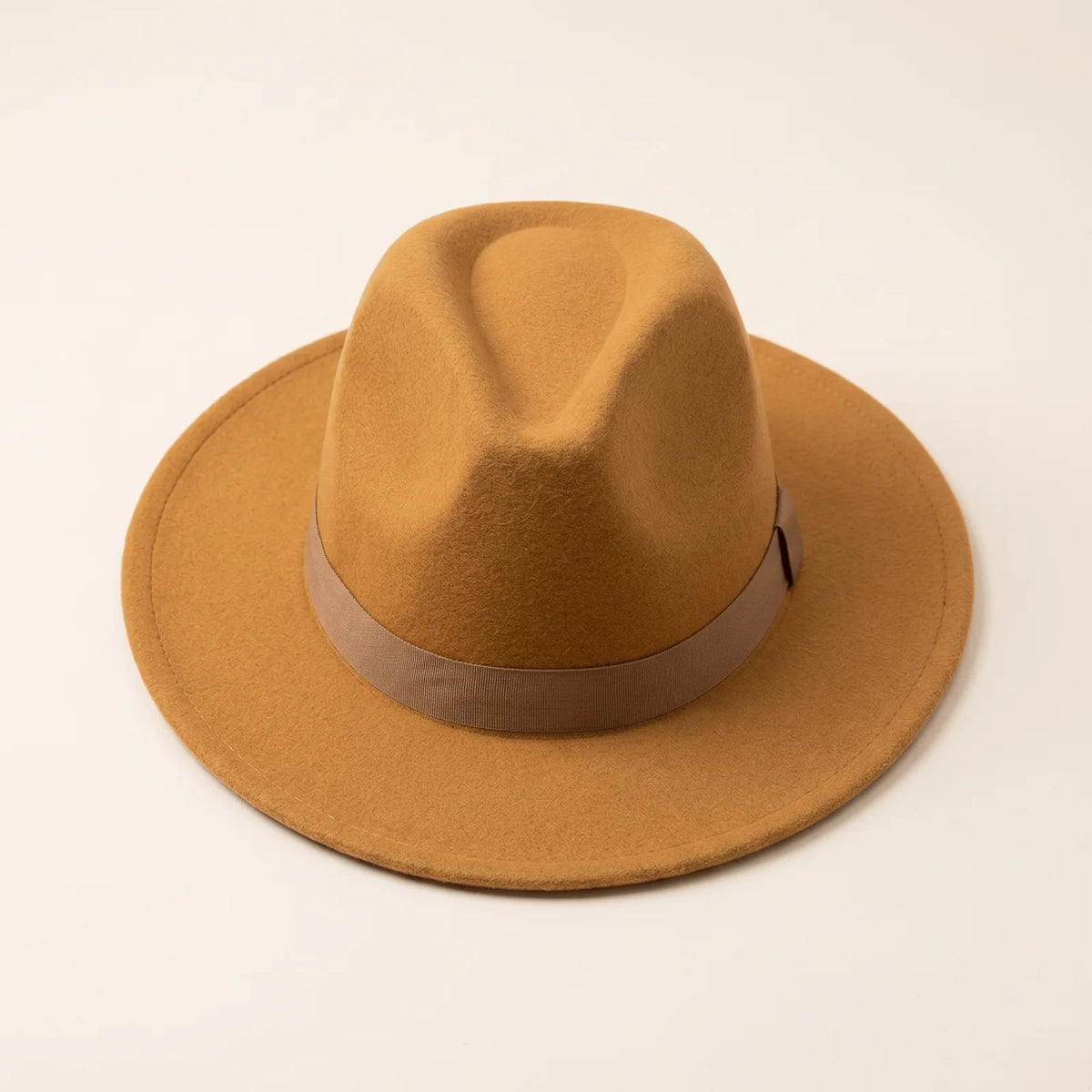 Chapeau Fedora Homme — coloris jaune