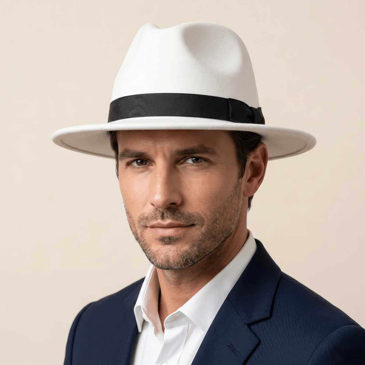 Chapeau Fedora Homme, porté