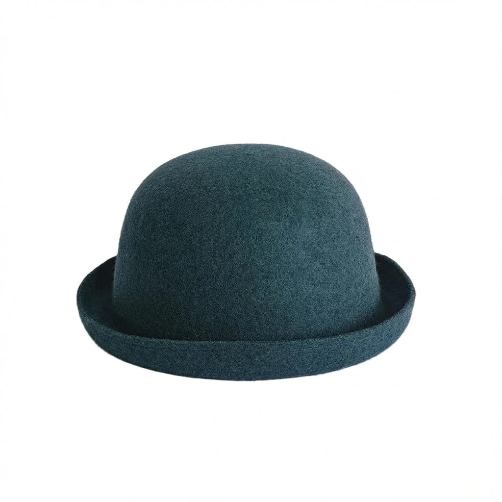 Chapeau Fedora Laine — coloris vert