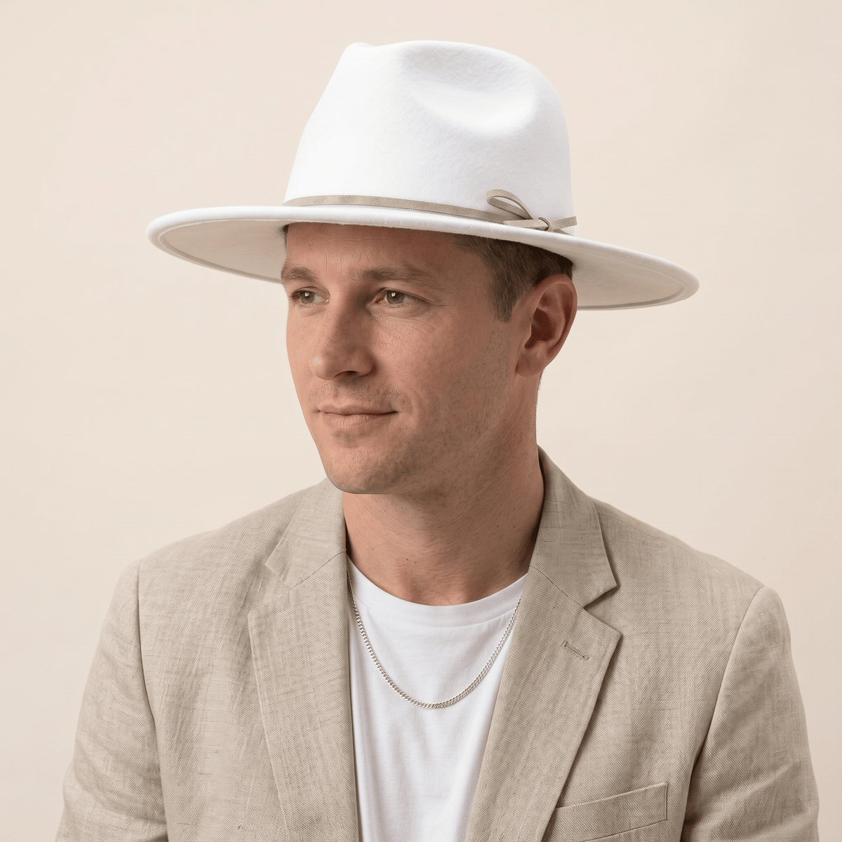 Chapeau Fedora Naturelle