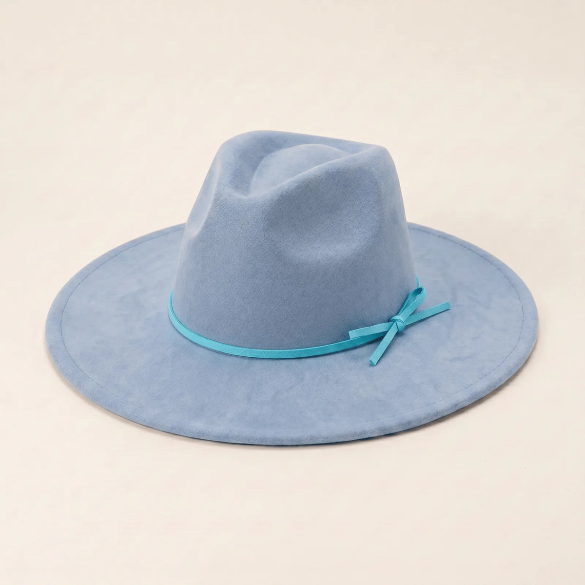 Chapeau Fedora Naturelle — coloris bleu