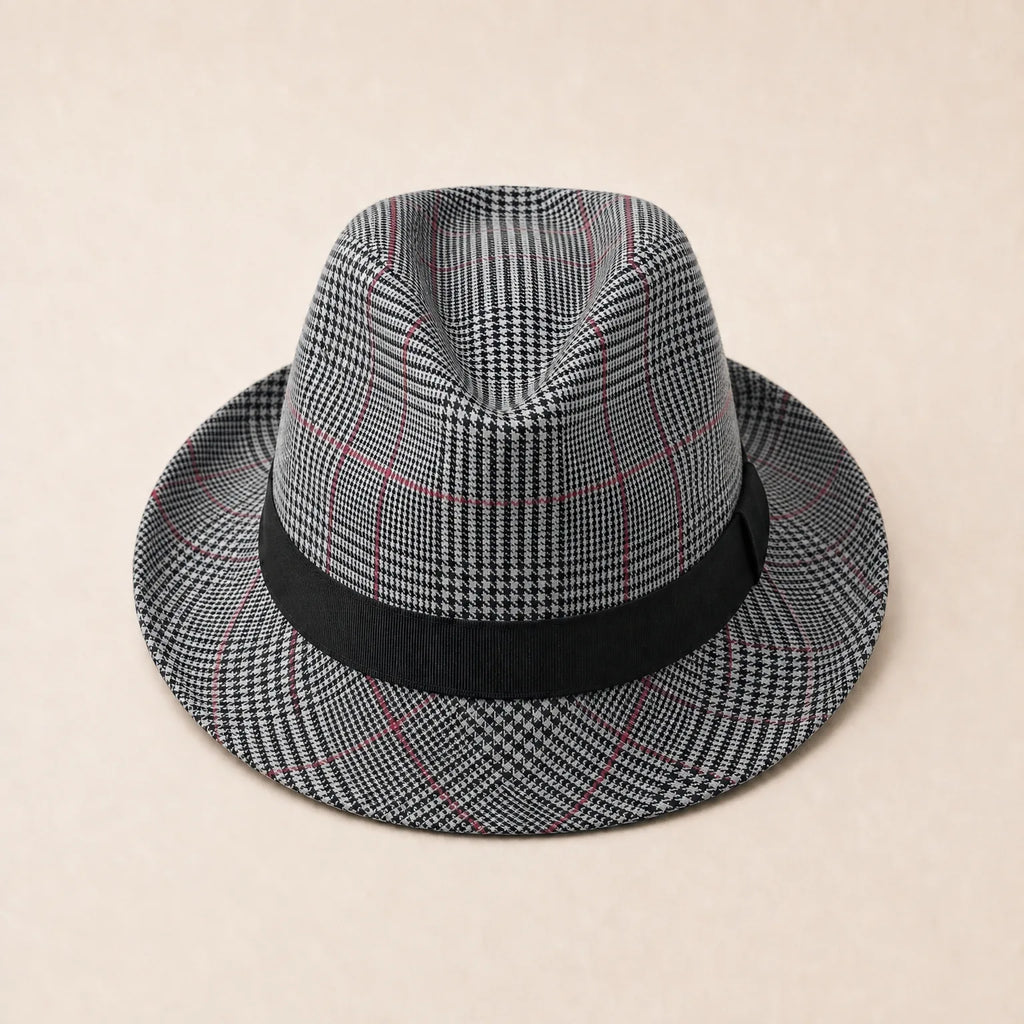 Chapeau Fedora Panama Été — coloris gris