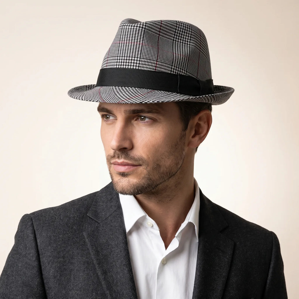Chapeau Fedora Panama Été, porté