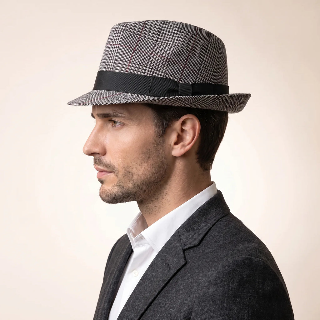 Chapeau Fedora Panama Été, vue de trois-quarts