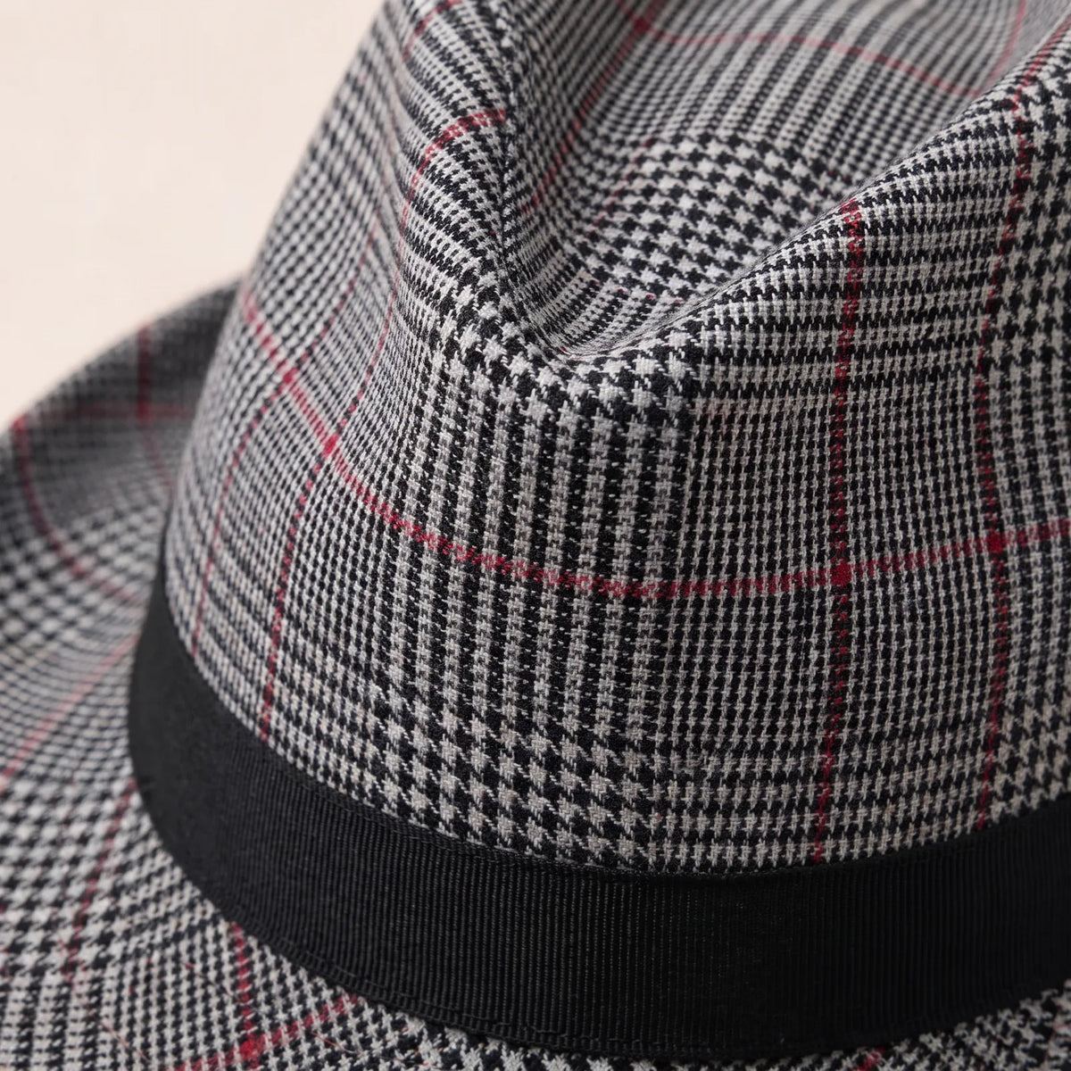 Chapeau Fedora Panama Été, vue de détail