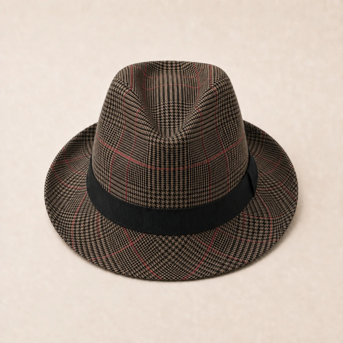Chapeau Fedora Panama Été — coloris marron