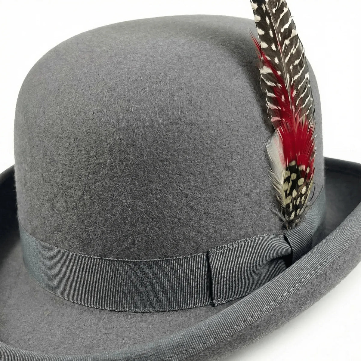 Chapeau Fedora Plume Homme, vue de détail