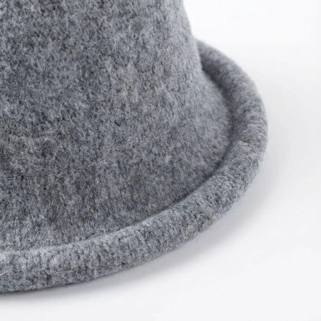 Chapeau Melon Laine, vue de trois-quarts