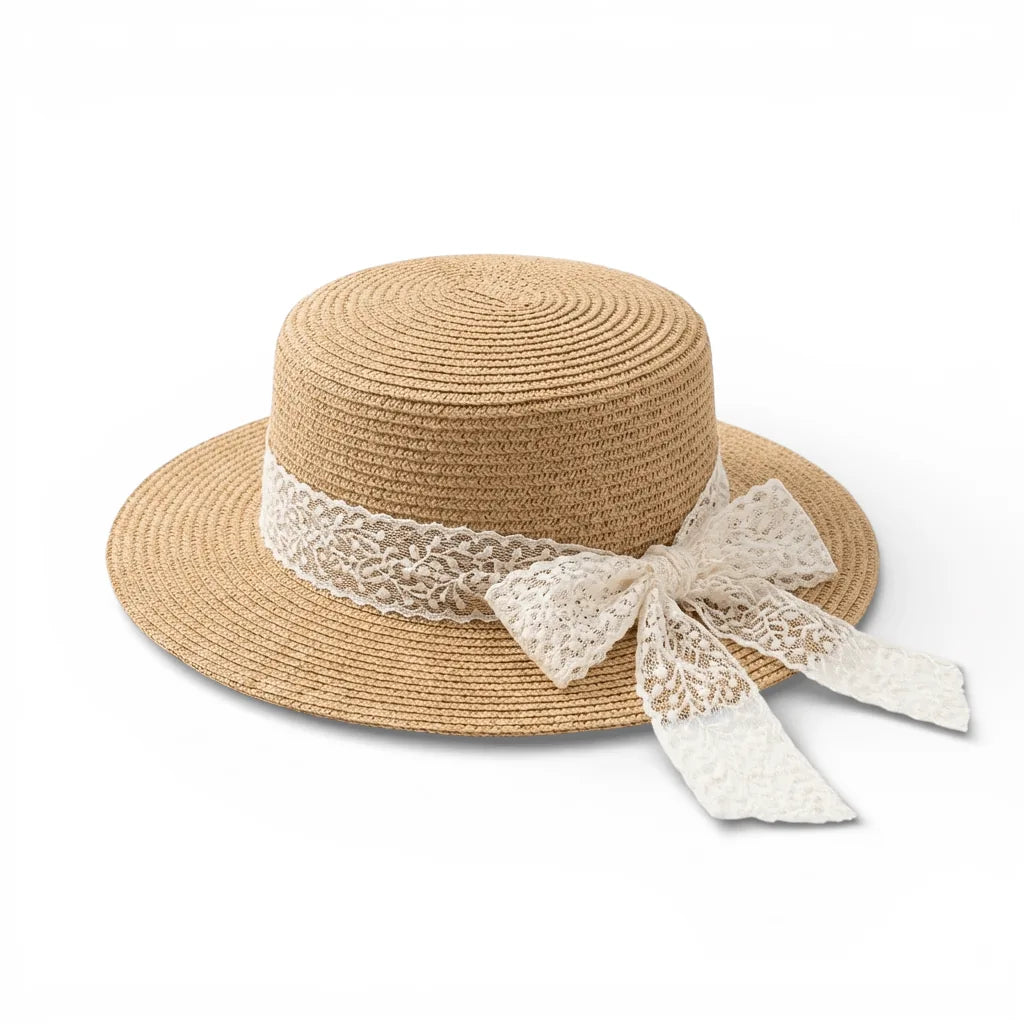 Chapeau Panama Femme — coloris kaki