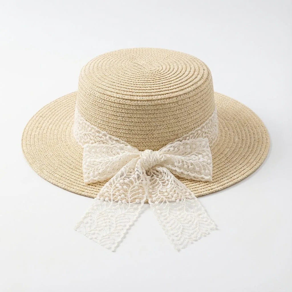 Chapeau Panama Femme — coloris beige