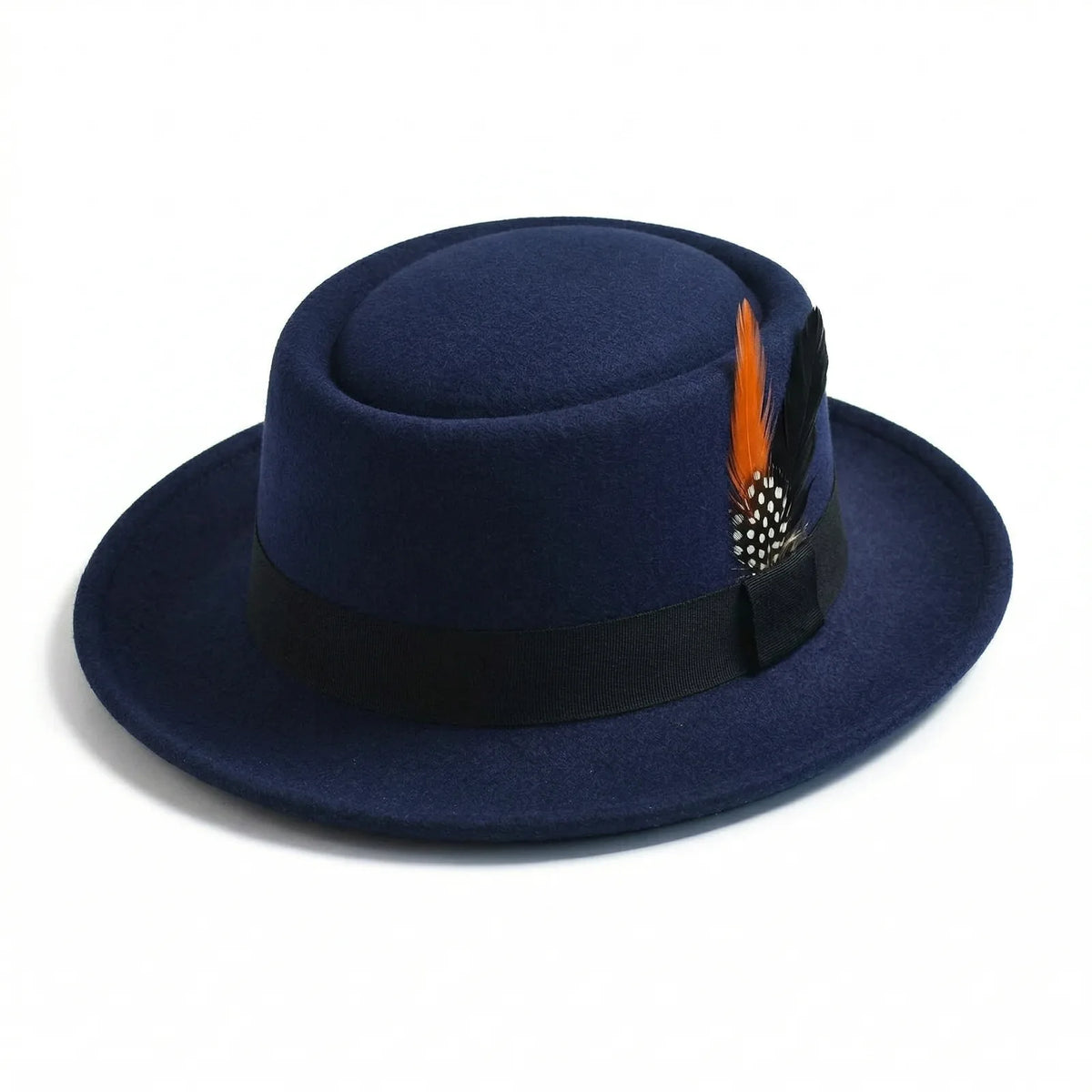 Chapeau Panama Homme Coton — coloris bleu