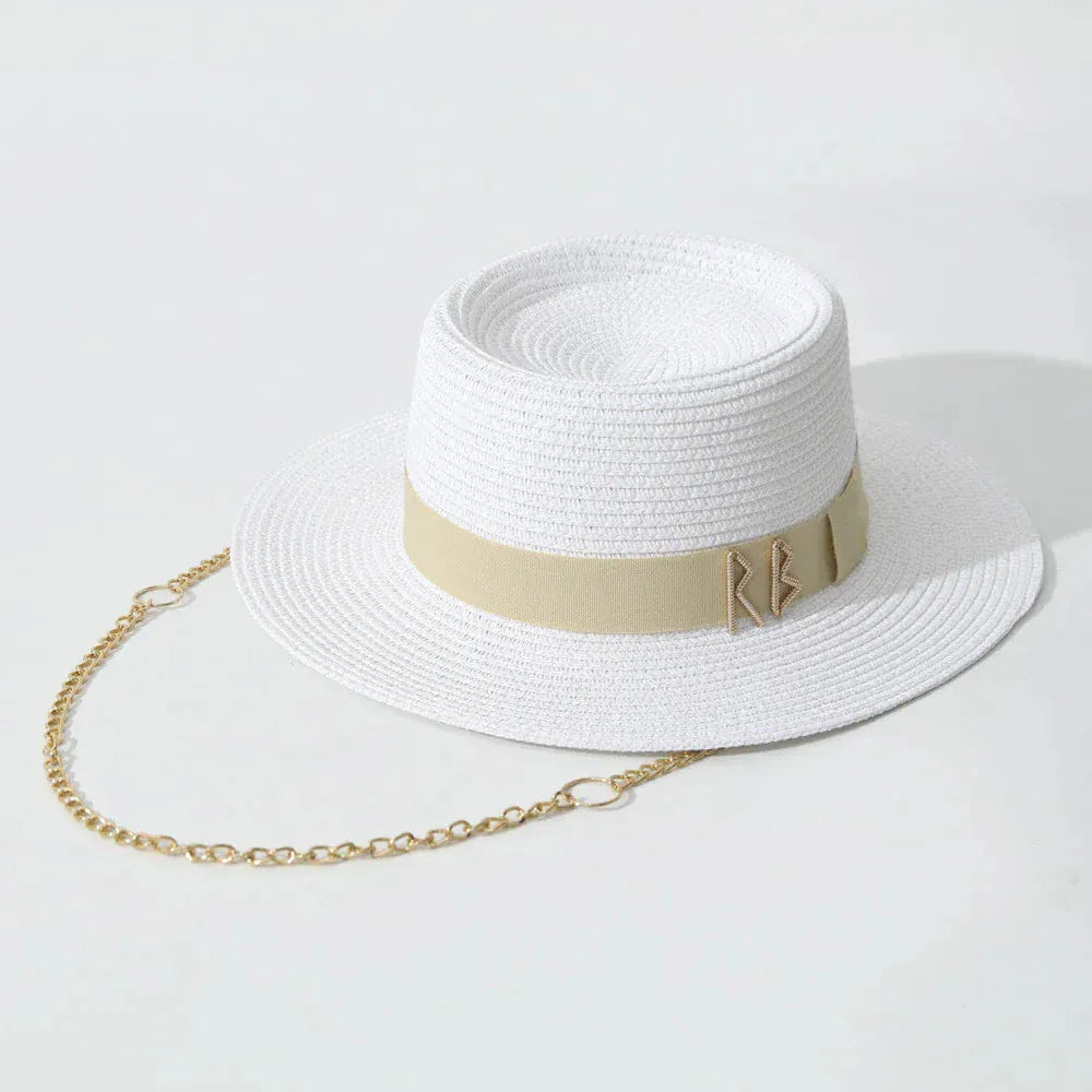 Chapeau Panama Mariage — coloris blanc