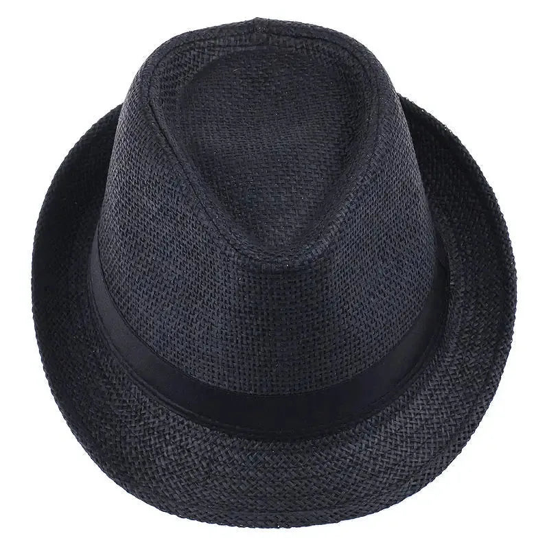 Chapeau Panama Paille — coloris noir
