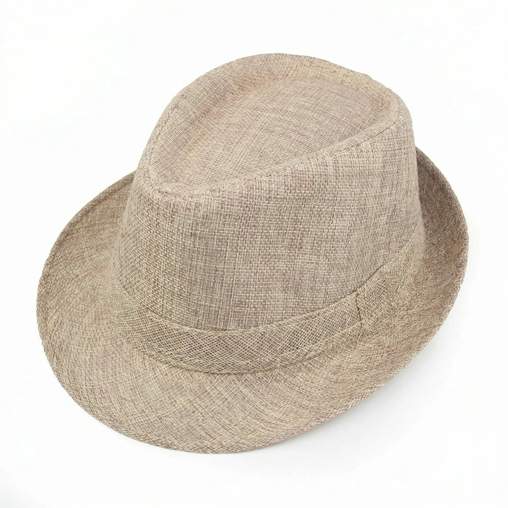Chapeau Panama Paille Simple — coloris beige