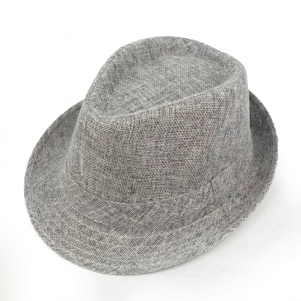 Chapeau Panama Paille Simple — coloris gris
