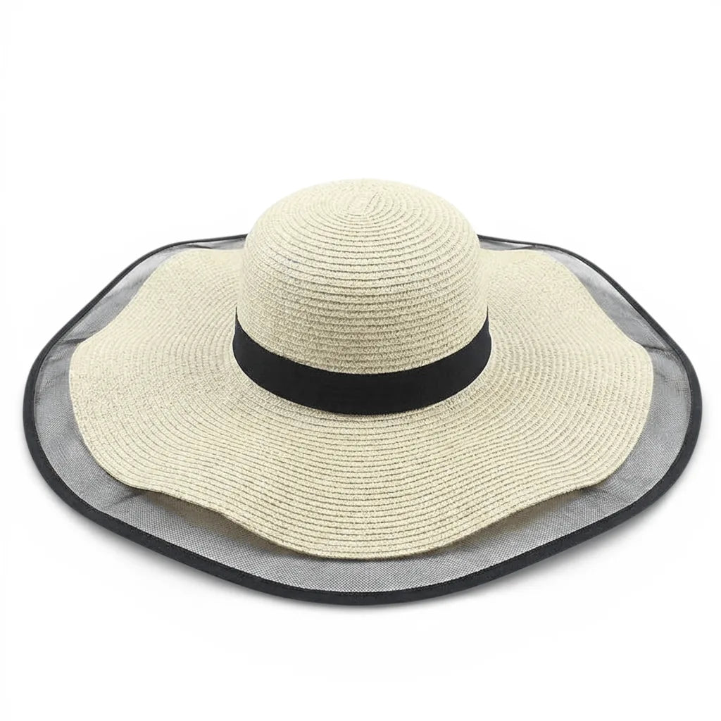 Chapeau Panama Plage — coloris beige