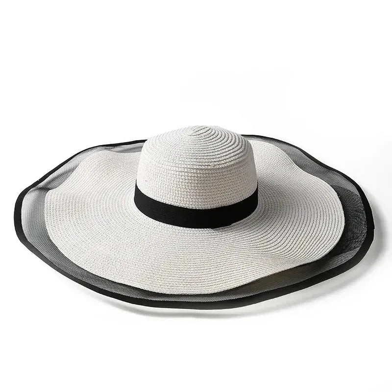 Chapeau Panama Plage — coloris blanc