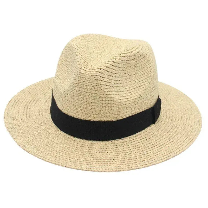 Chapeau Panama Ruban — coloris beige