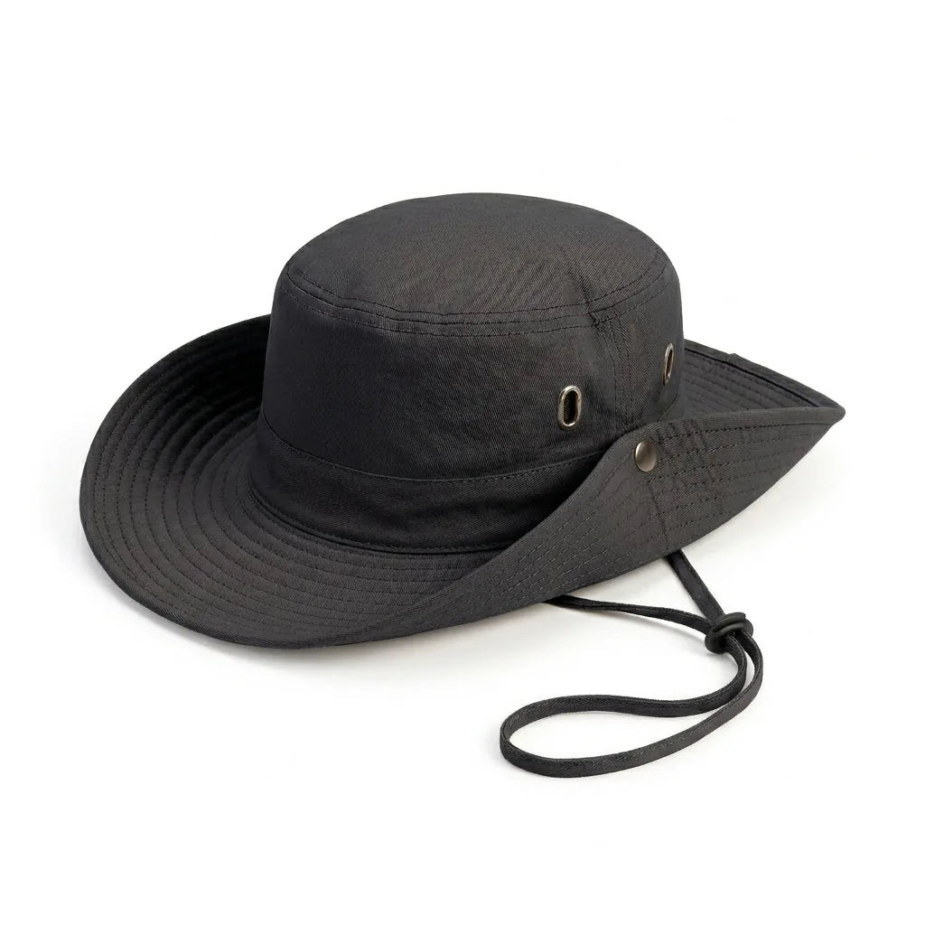 Chapeau Pêche Imperméable — coloris noir