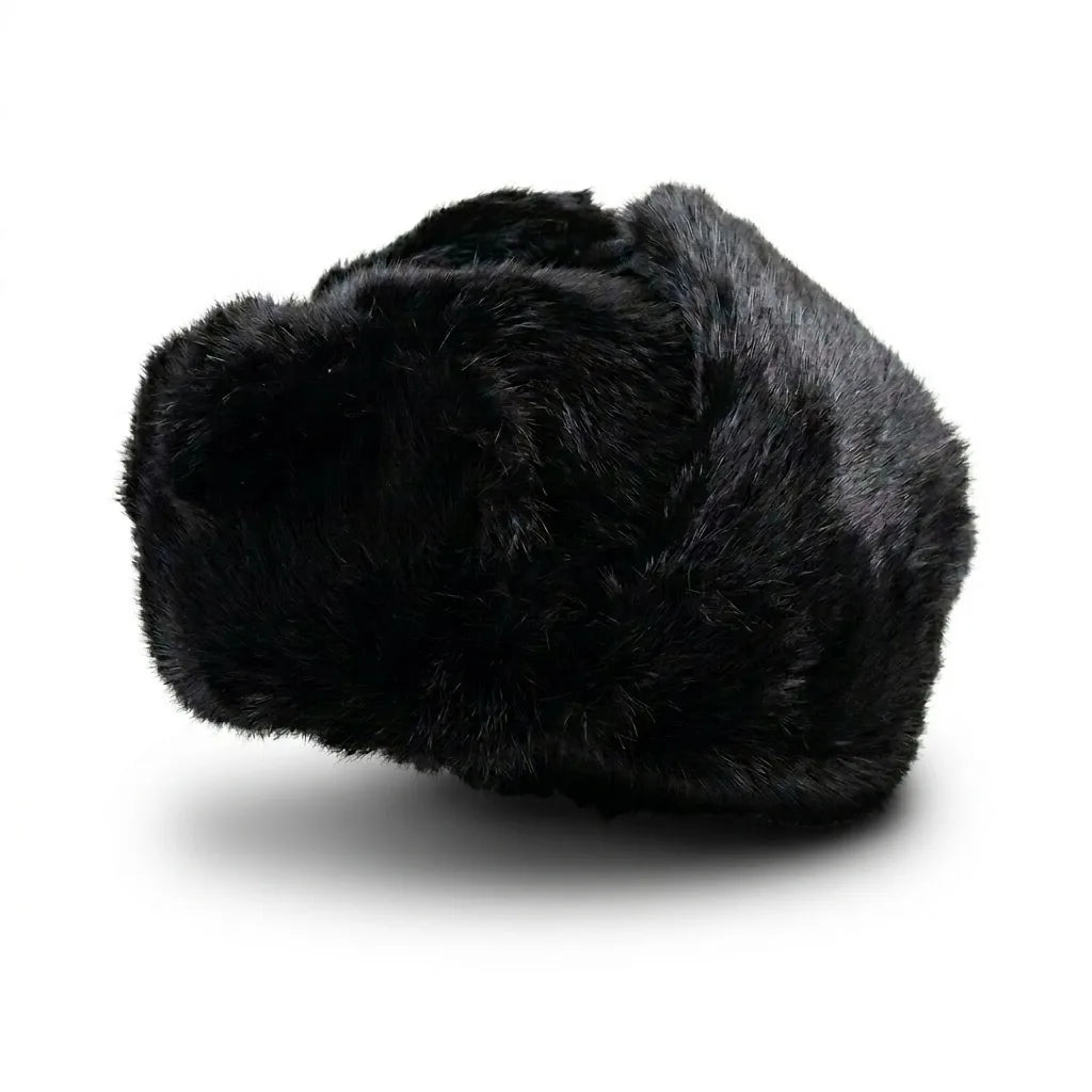 Chapeau Russe Fourrure Homme — coloris noir
