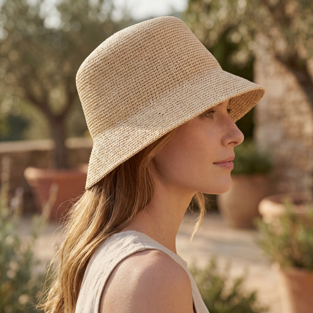 Chapeau Bob Paille Femme