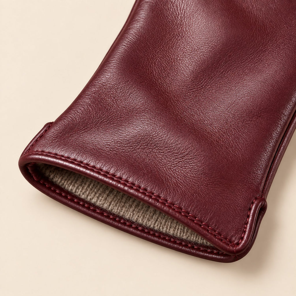 Gants Cuir Femme, vue de détail