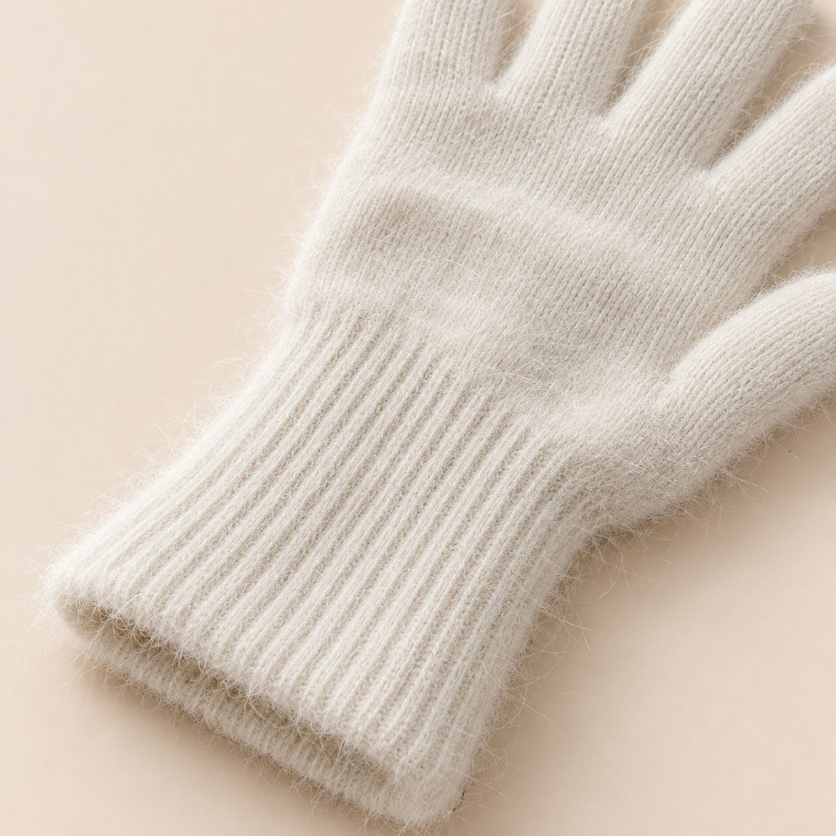 Gants Maille Femme Tactiles, vue de détail