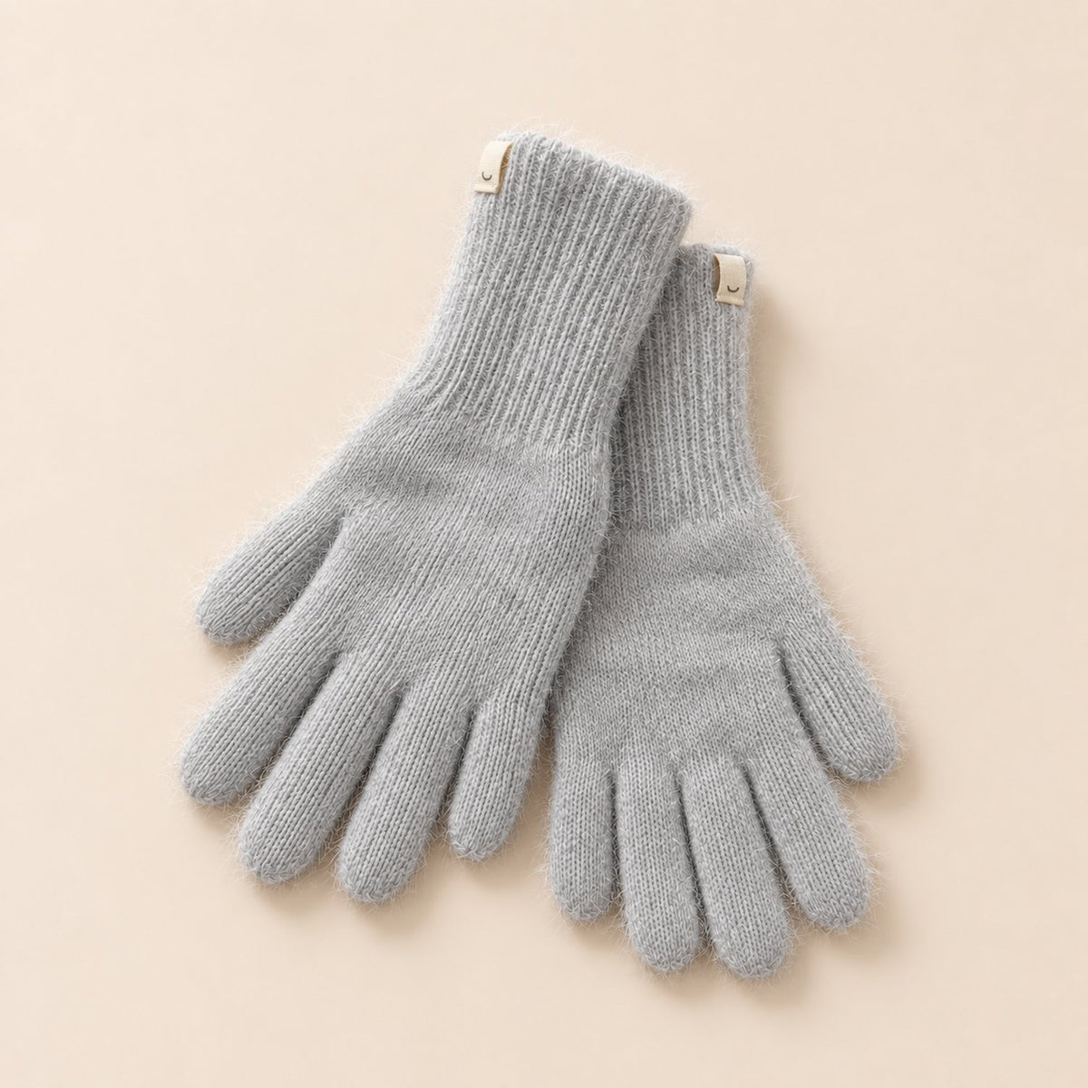 Gants Maille Femme Tactiles — coloris gris