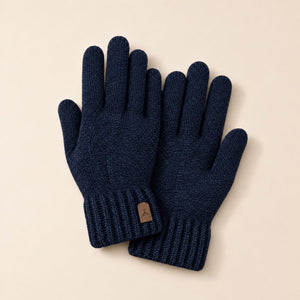 Gants Tricot Homme Tactiles — coloris marine
